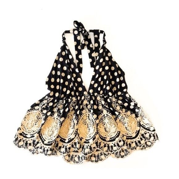 2 for $30 FREE PEOPLE Lunch Date Halter Top - Picture 2 of 12